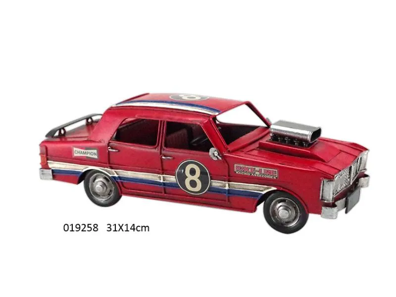 [FAYE019258] Voiture Rouge N°8
