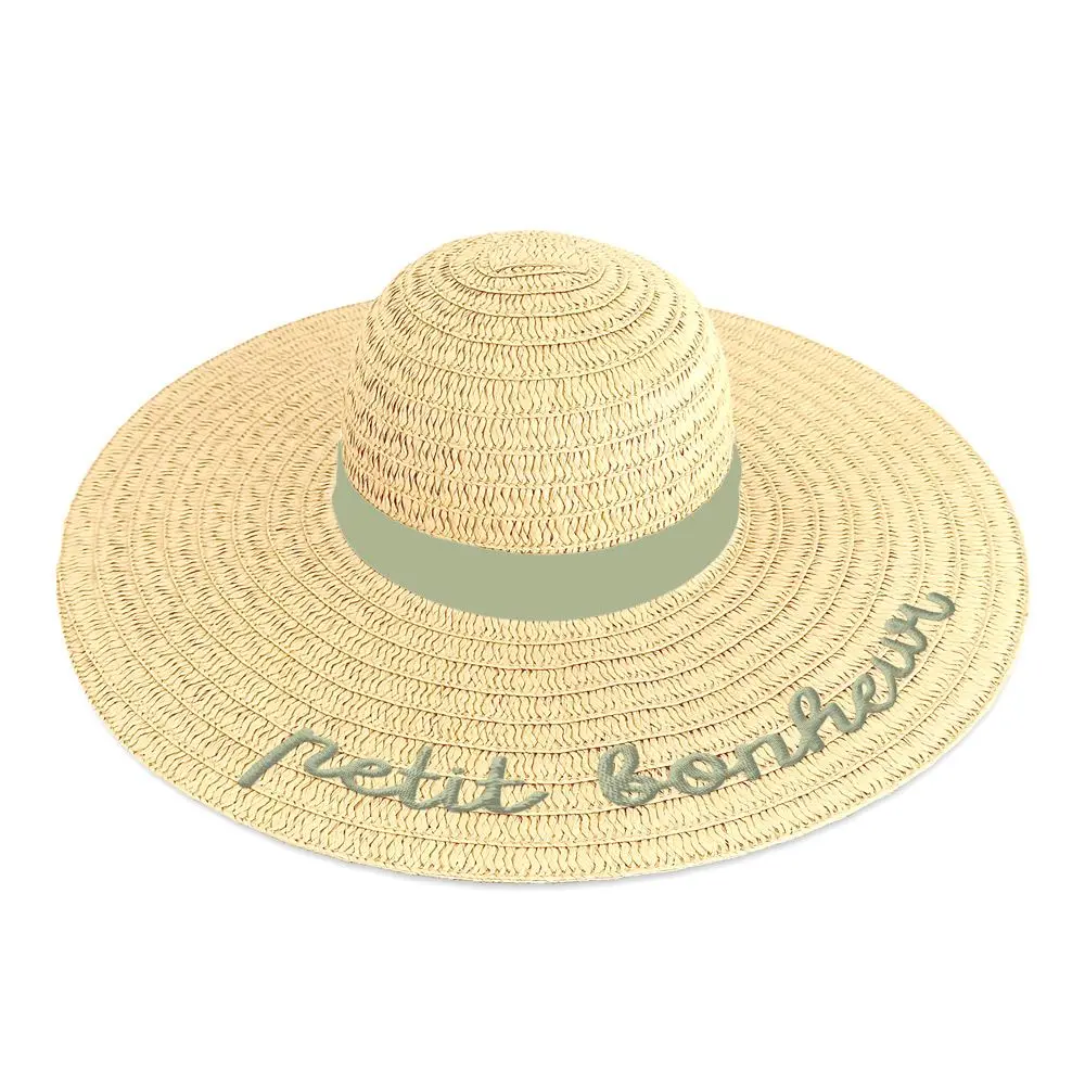Chapeau Brodé Petit Bonheur
