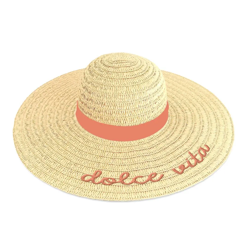 [STC-CD9927V02] Chapeau Brodé Dolce Vita