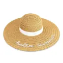 Chapeau Brodé Hello Summer