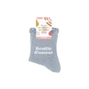 Chaussettes Paillettes Enfant Bouille D Amour 3-6Ans Fille