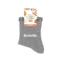 Chaussettes Paillettes Enfant Rebelle 6-10Ans Fille