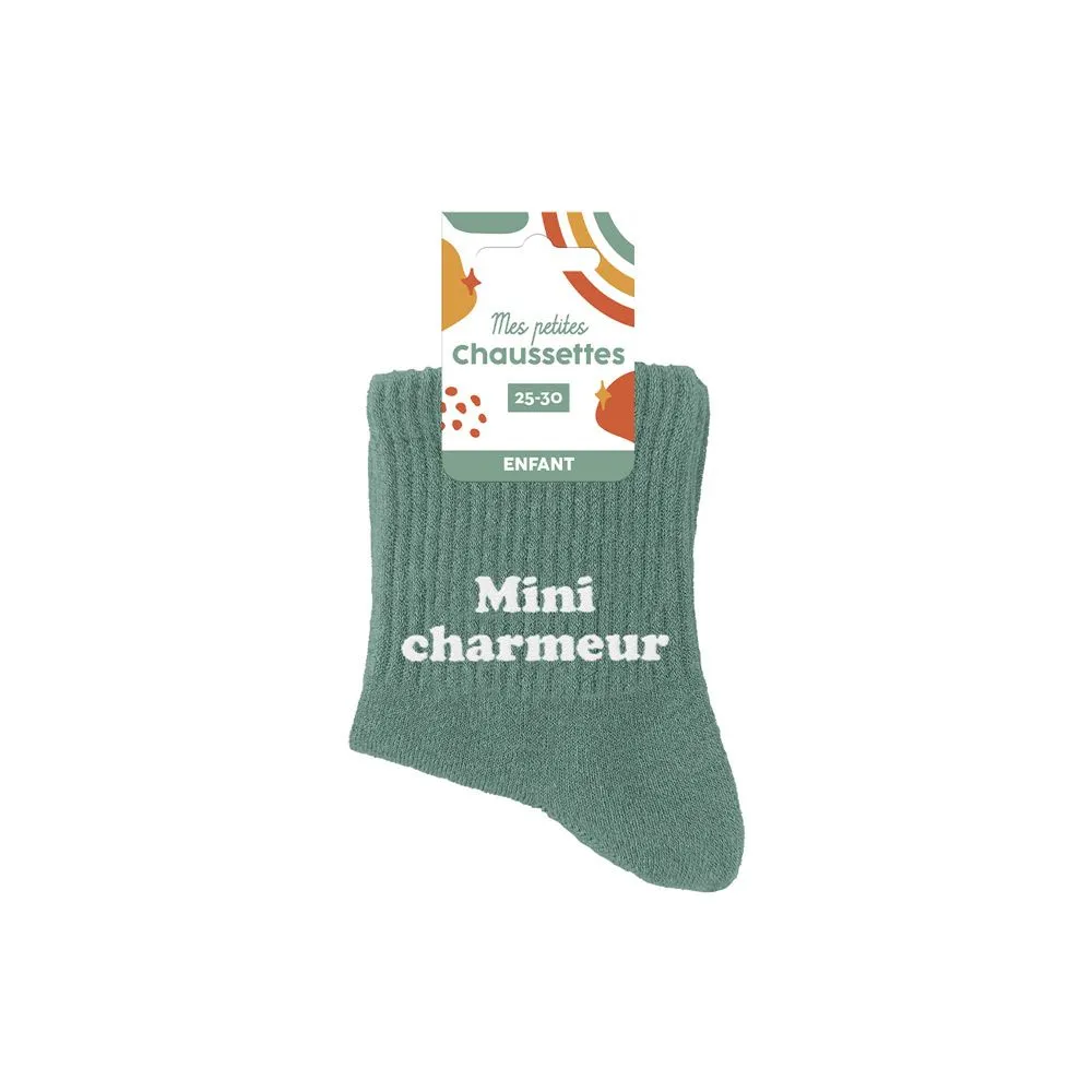 [STC-CD10132V03] Chaussettes Enfant Mini Charmeur 3-6Ans Garçon