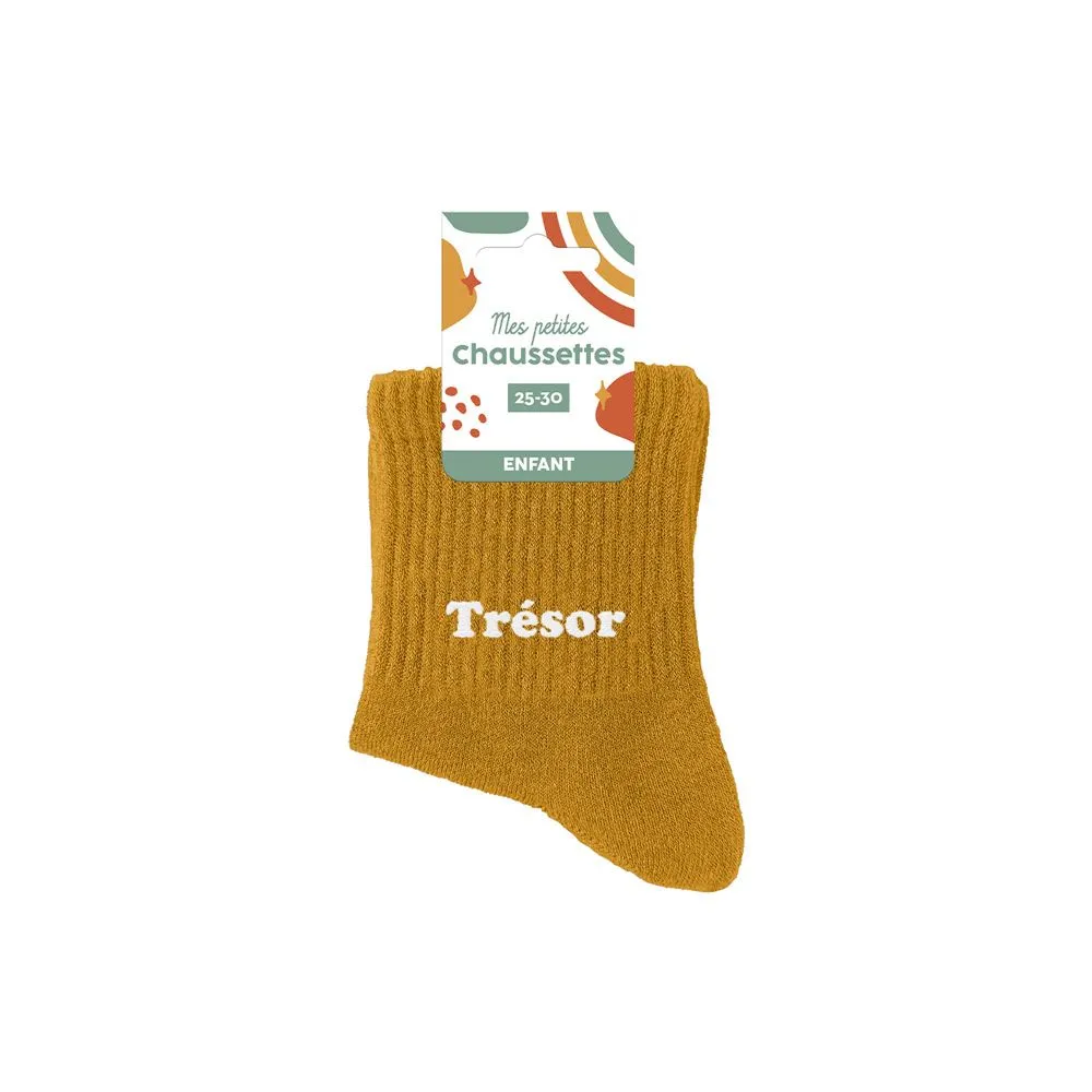 [STC-CD10132V05] Chaussettes Enfant Trésor 3-6Ans Garçon