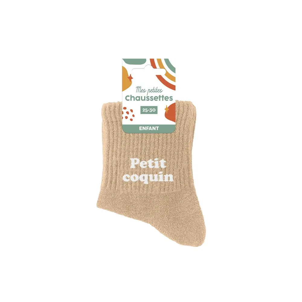 [STC-CD10132V06] Chaussettes Enfant Petit Coquin 3-6Ans Garçon