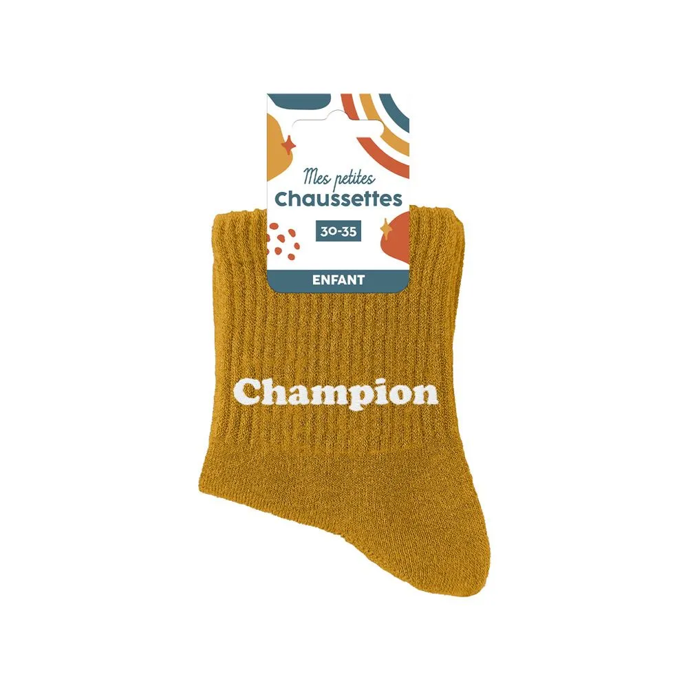 [STC-CD10133V05] Chaussettes Enfant Champion 6-10Ans Garcon