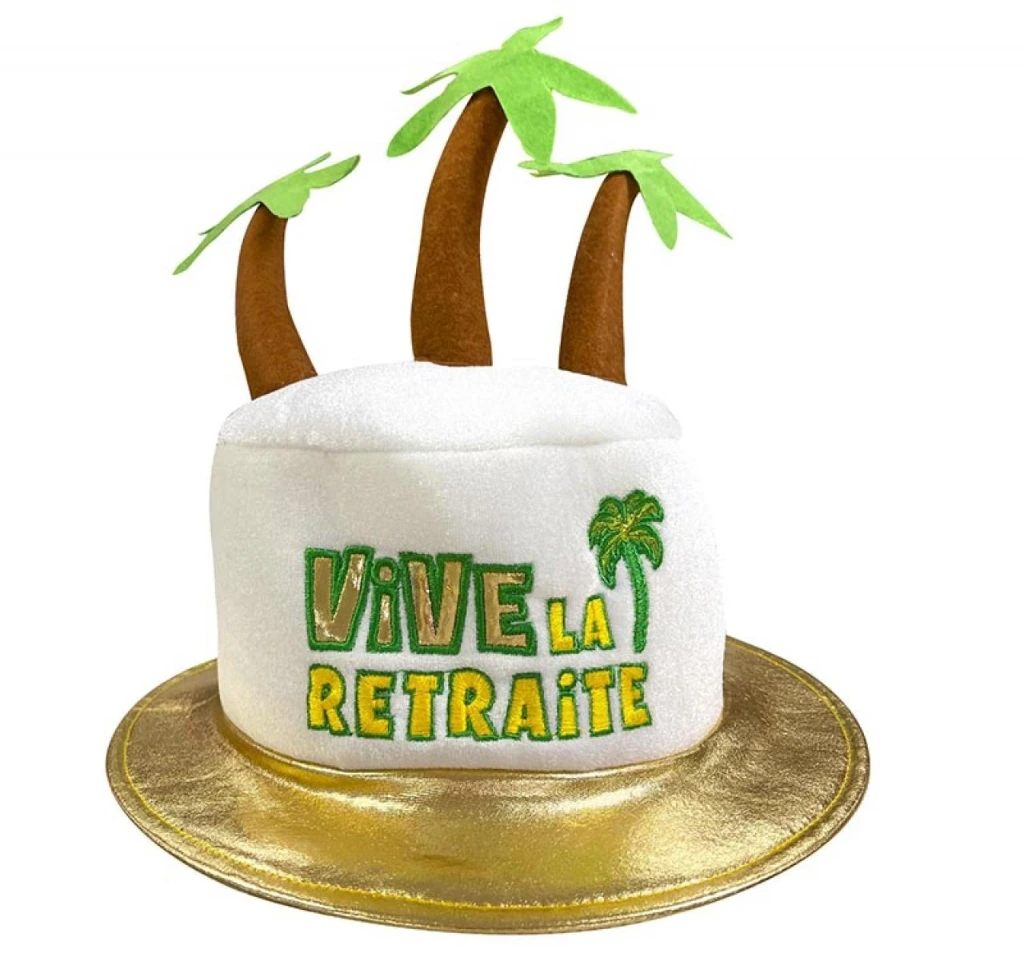 Chapeau Vive La Retraite