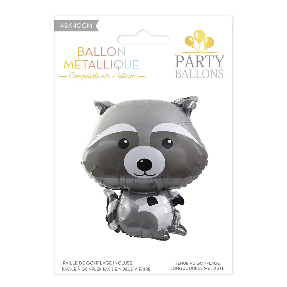 Ballon Metal Raton-Laveur