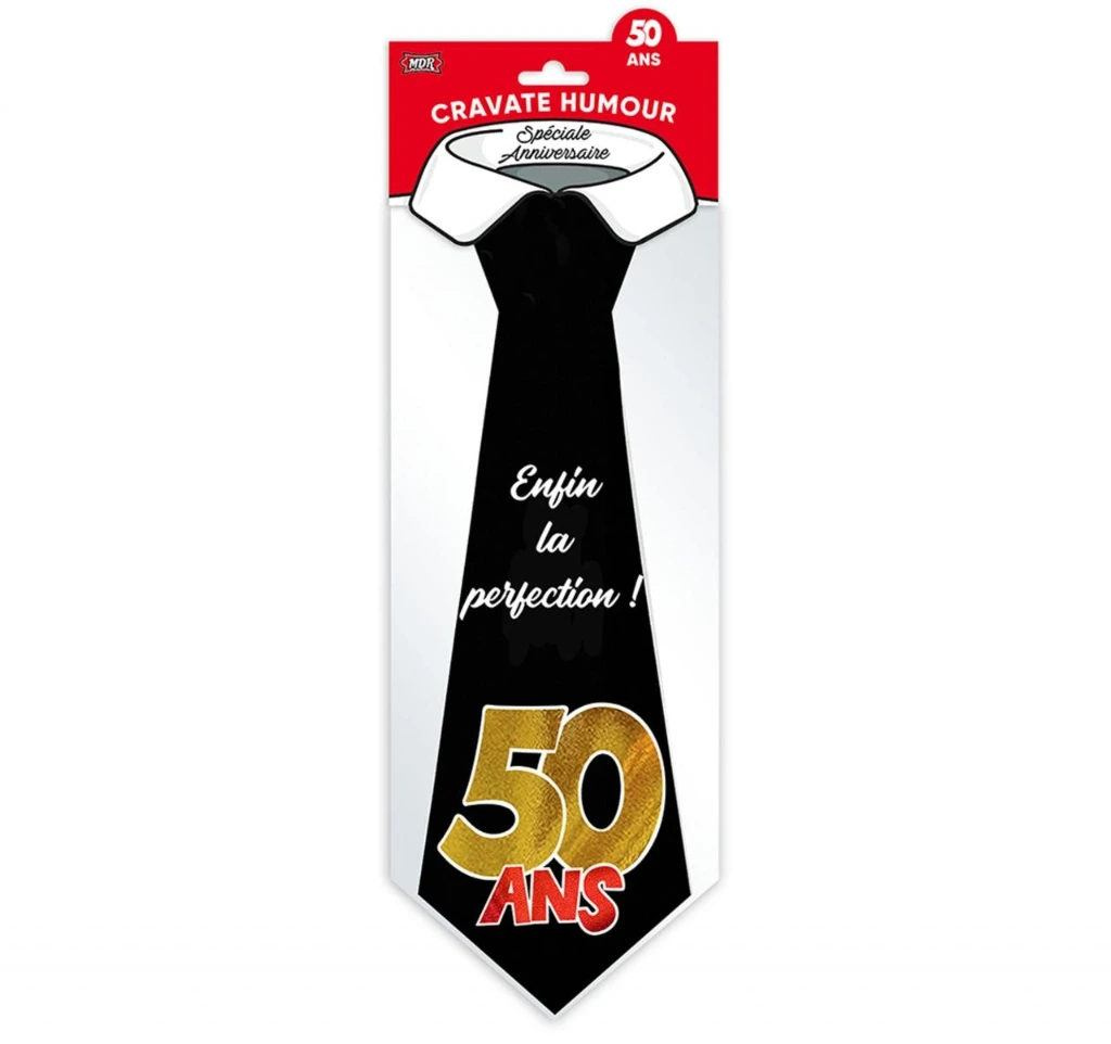 [SURP-CRAV06] Cravate 60 Ans