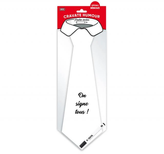 Cravate Dedicace