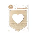 Plaque Coeur Pour Guirlande