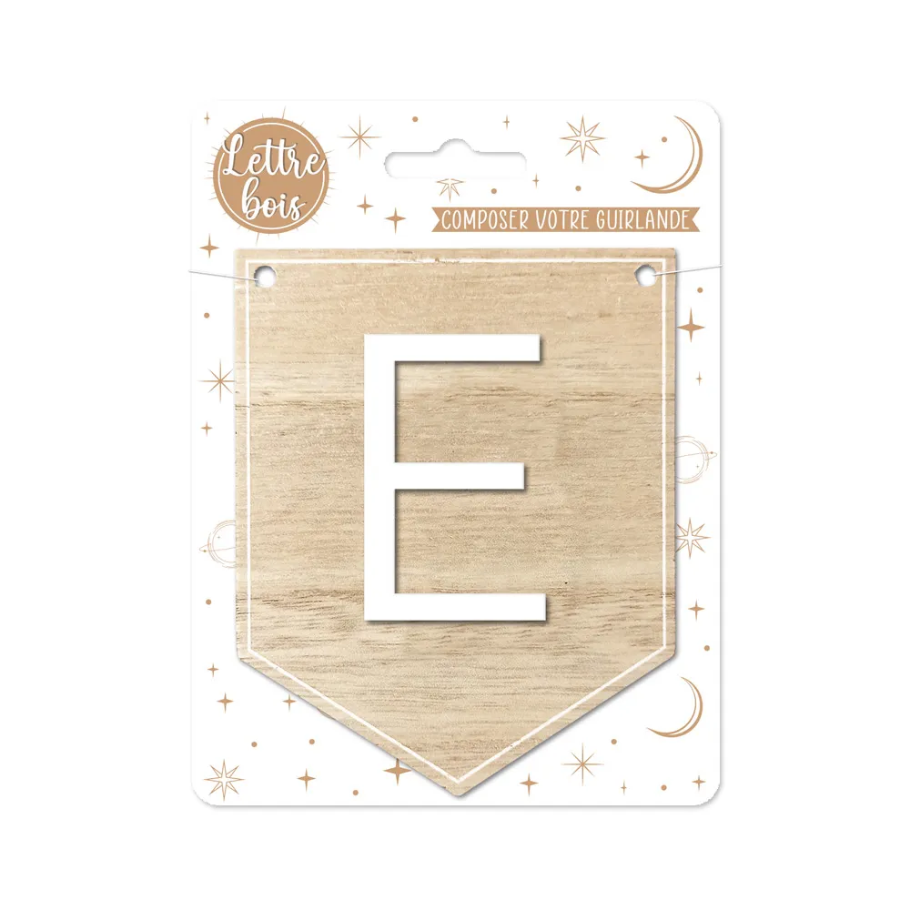 [STCCD7009_06] Plaque F Pour Guirlande Alphabet