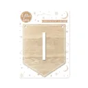 Plaque I Pour Guirlande Alphabet