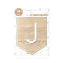 Plaque J Pour Guirlande Alphabet