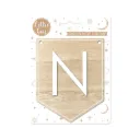 Plaque N Pour Guirlande Alphabet