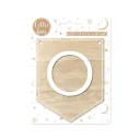 Plaque O Pour Guirlande Alphabet