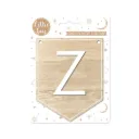 Plaque Z Pour Guirlande Alphabet