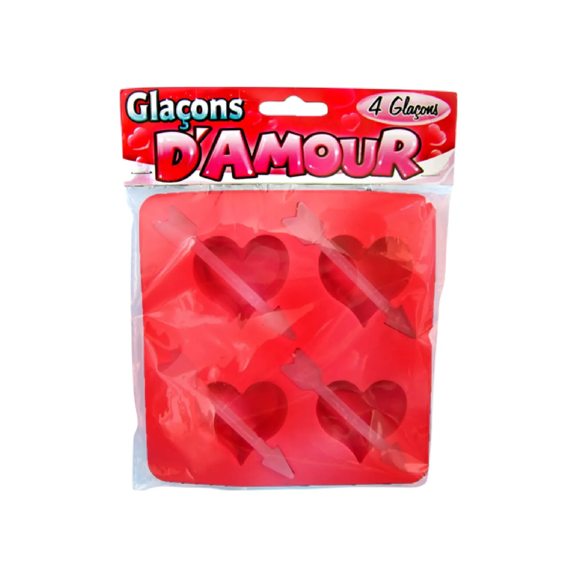 [STCB00937] Bac Glacons Coeur Fleche