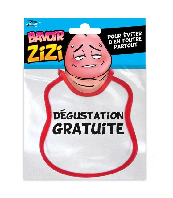 [SURP-SEXG018] Bavoir Zizi Degustation Gratuite