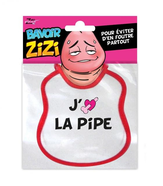 Bavoir Zizi J'M La Pipe