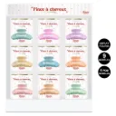 Display Pinces Cheveux Paillettes 9Mods /36Pcs