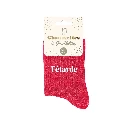 Chaussettes Paillettes Fetarde Rouge