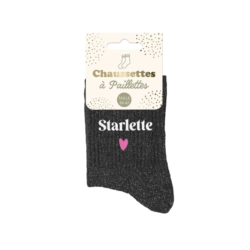 Chaussettes Paillettes Starlette
