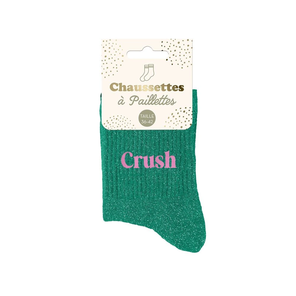 [STC-CD8425V118] Chaussettes Paillettes Crush
