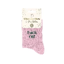 Chaussettes Paillettes Fuck Off