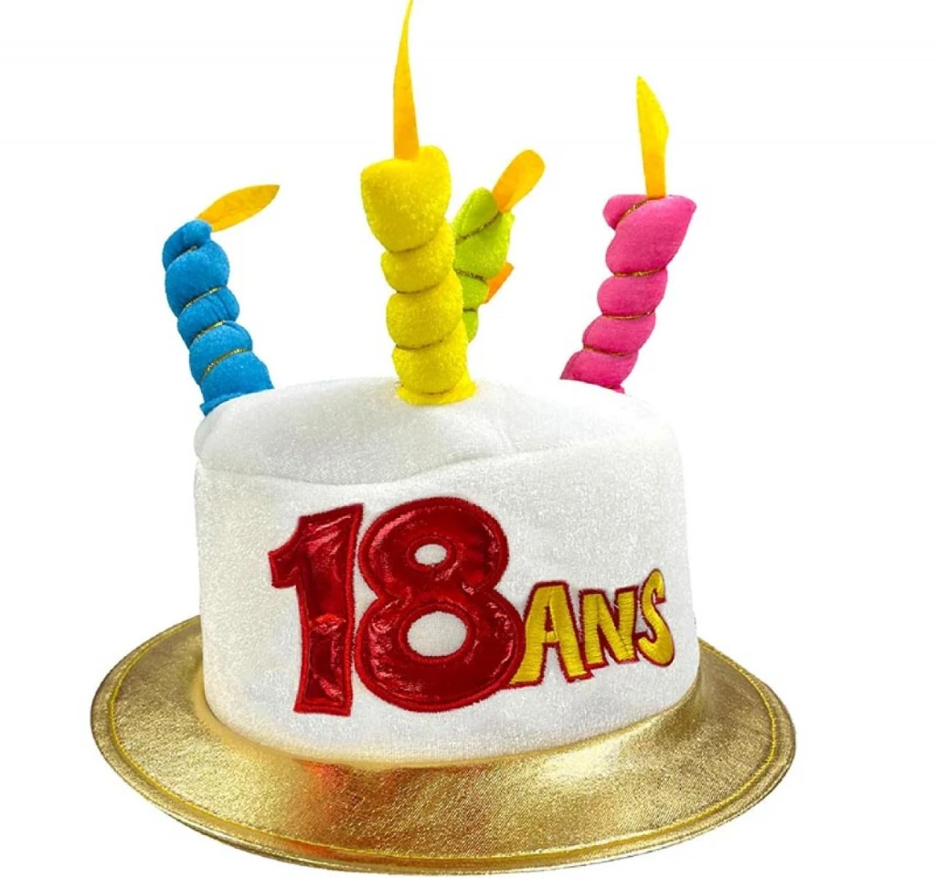 Chapeau Metallique 18 Ans