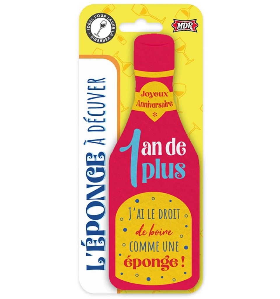 [SURP-EPB2500] Eponge Bouteille 1 An Plus