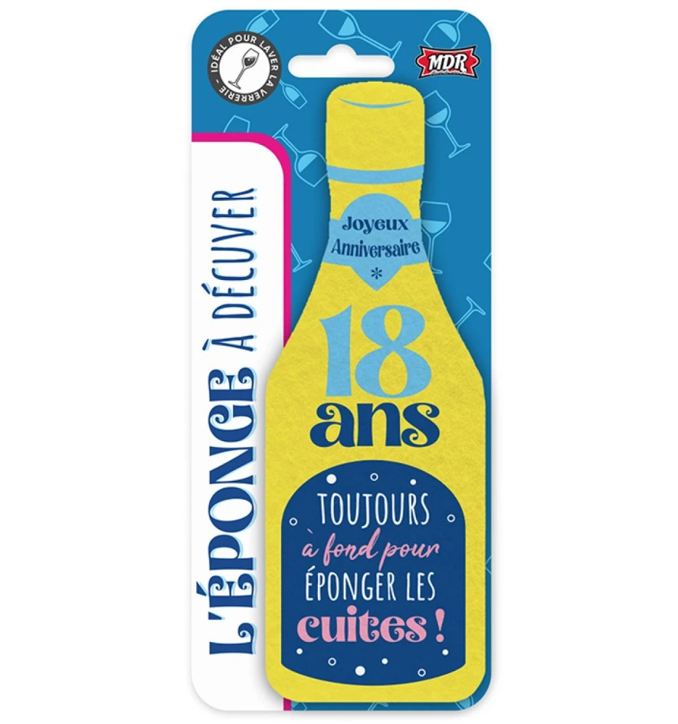 [SURP-EPB2501] Eponge Bouteille 18 Ans