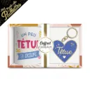 Coffret Mug Porte Cles Paillettes Tetue