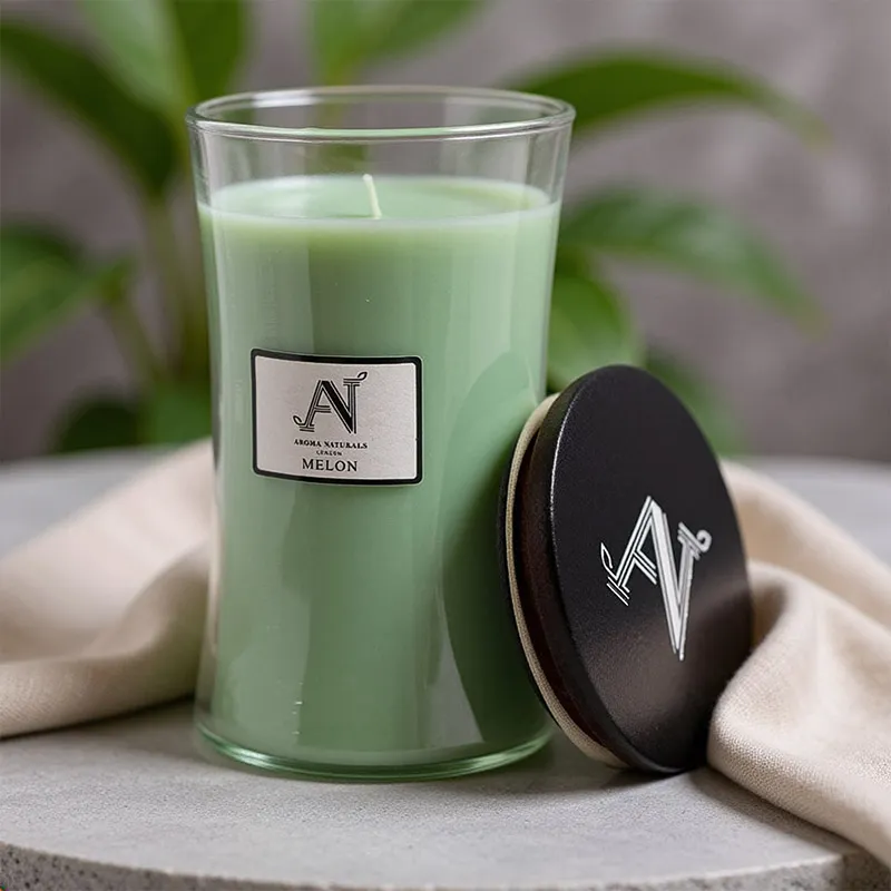 Aroma Naturals Contemporary Candle Melon 607G Medium