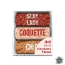 Coffret trio Chaussettes paillettes Sexy lady