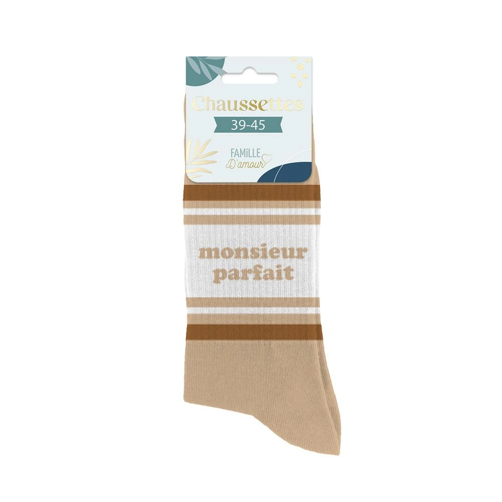 [STC-CD5297_51] Chaussettes Monsieur Parfait