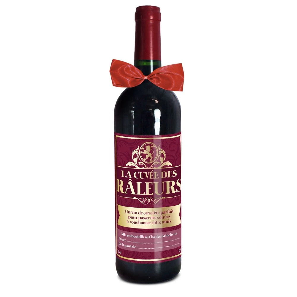 [STC-CD6940_36] Vin Rouge Vce Humo "La Cuvee Des Raleurs"