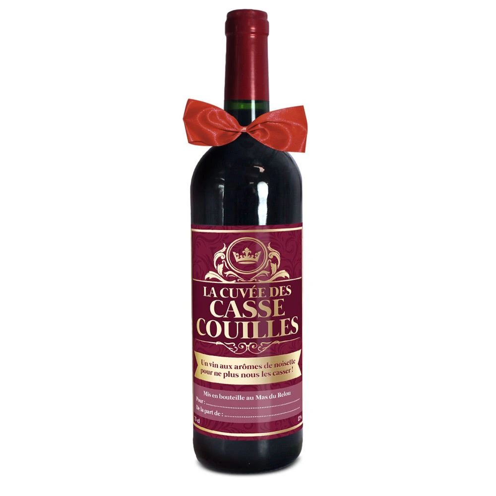 [STC-CD6940_37] Vin Rouge Vce Humo "La Cuvee Des Casse-Couilles"