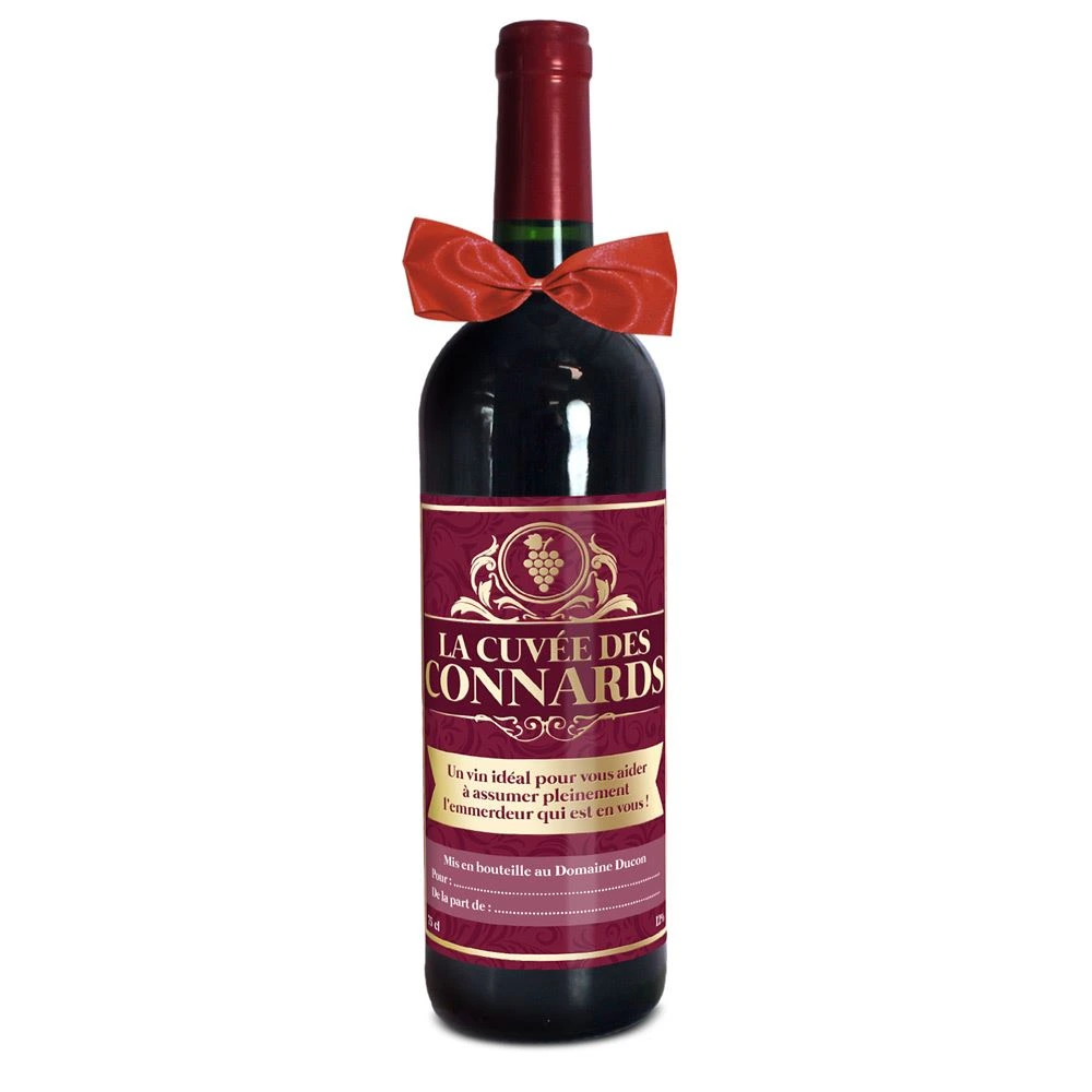 [STC-CD6940_38] Vin Rouge Vce Humo "La Cuvee Des Connards"