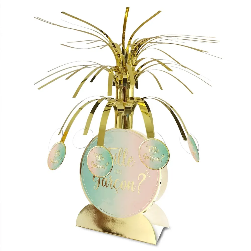 [STC-CD7377] Centre De Table Gender Reveal