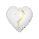 Ballon Metal Coeur Gender Reveal