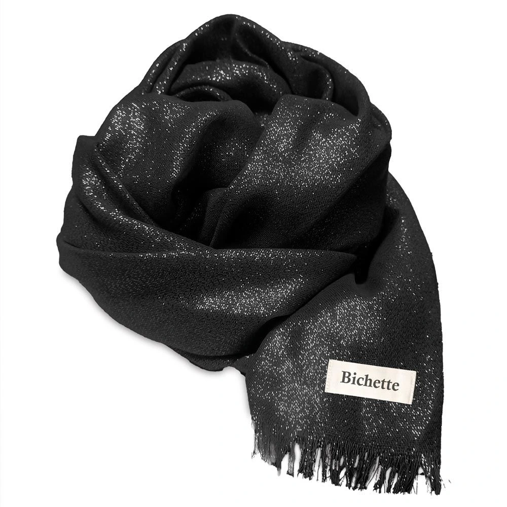 [STC-CD10277V08] Foulard paillettes Bichette