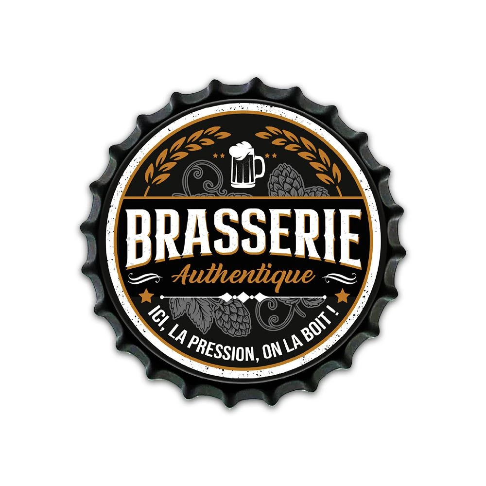 [STC-CD6163] Déco murale Capsules "Brasserie"