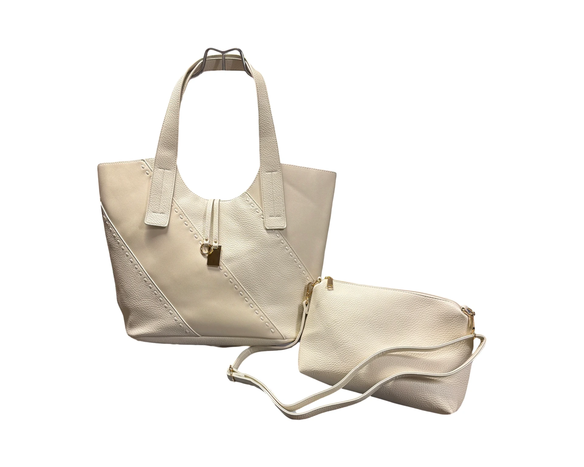 [1093S26008-1] Assorti de 2 Sacs 50X16X34cm (Beige)