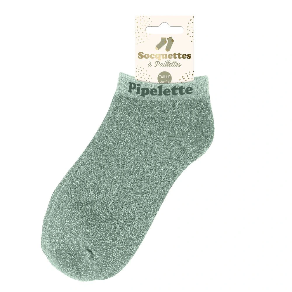 [STC-CD10247V03] Socquette Pailettes Pipelette