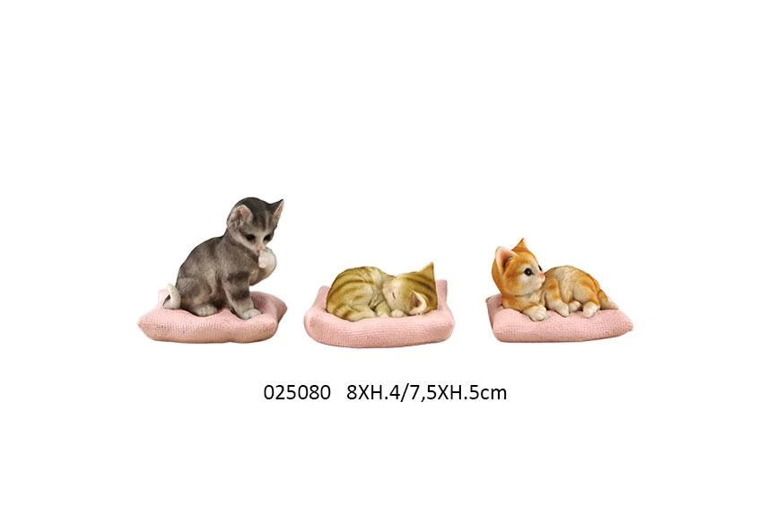 Chat Sur Coussin 'Sullivan'