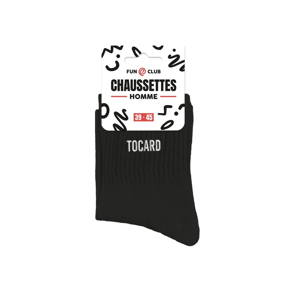 Chaussettes Noires Tocard Homme
