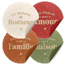 Set De Table A Paillettes Brodes 4Mods /48Pcs