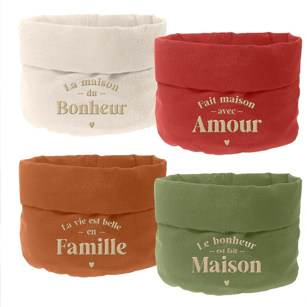 Paniere Paillettes Brodes 4Mods /24Pcs