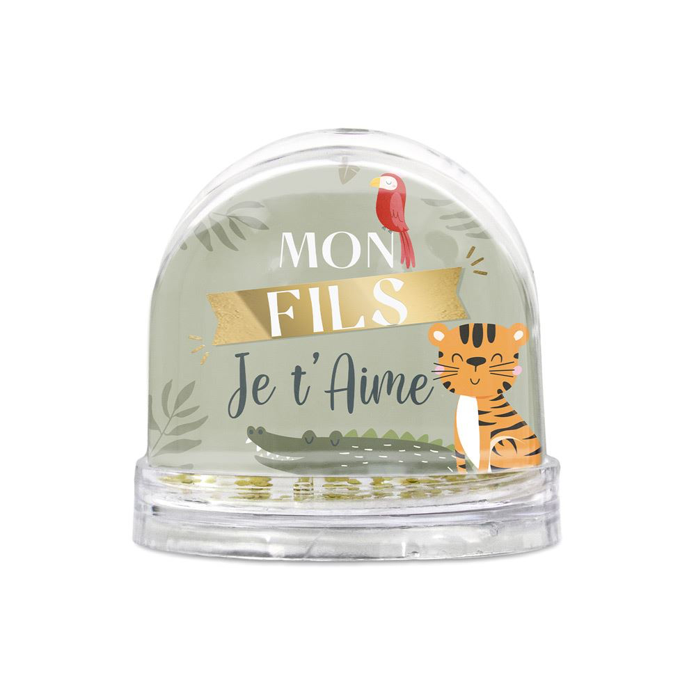 [STC-CD7575_14] Boule de Neige "Mon fils..."